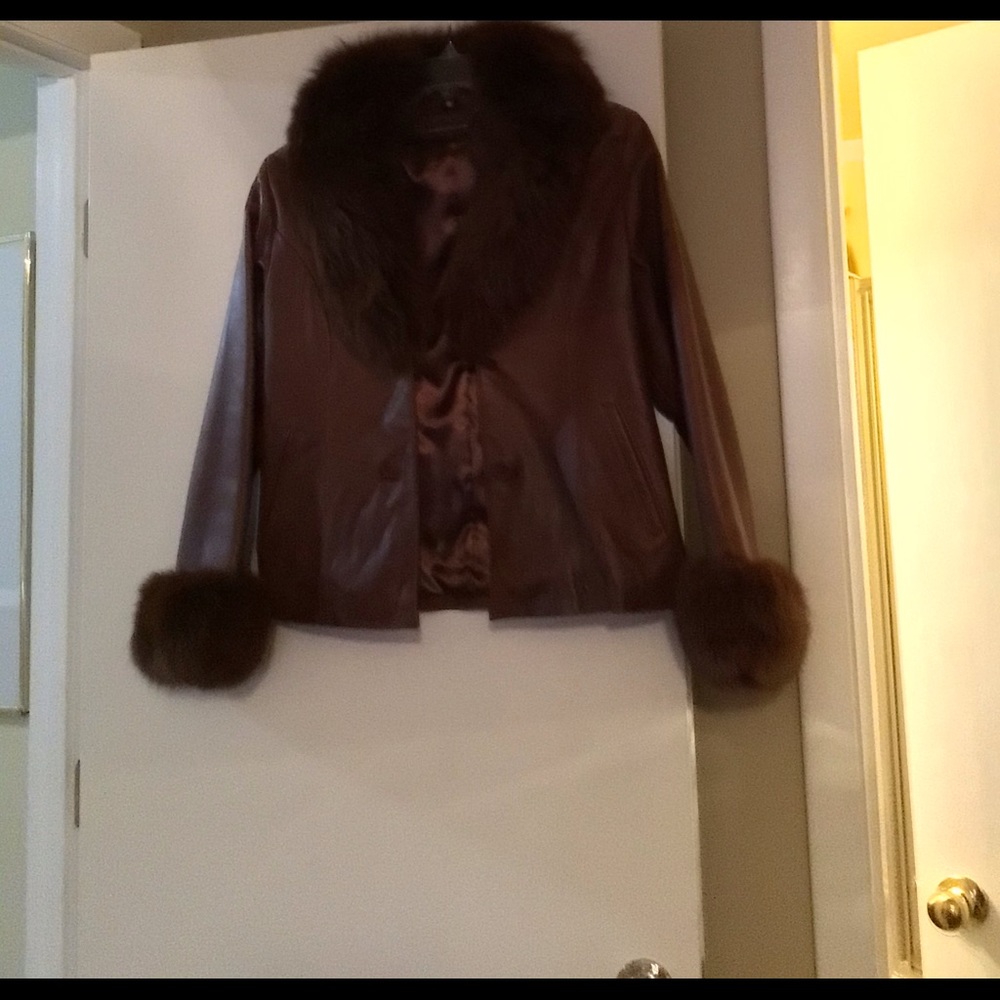 Genuine leather jacket